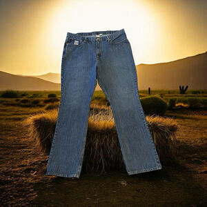 Cinch Up Jeans Men’s 44x38 Blue Denim Straight Western Cowboy Rodeo